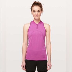 Lululemon Swiftly Speed Sleeveless Henley Tank 10